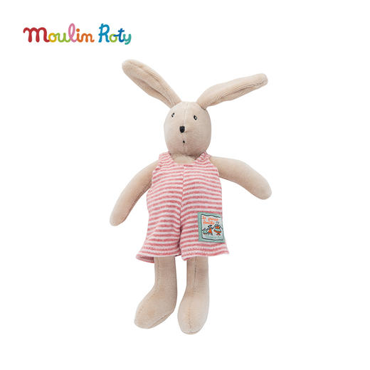Moulin Roty 20cm小乌龟卡密尔 法式玩偶 适合全年龄 原创故事形象 进口面料 农场大家庭系列 法国品牌-632264 商品图4