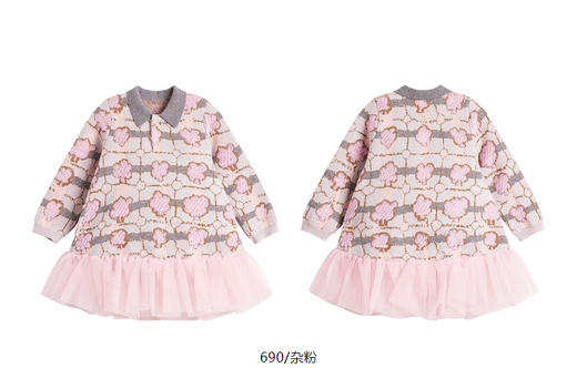 jnby   24年冬款  长袖毛衫连衣裙  YOAG11500 商品图12