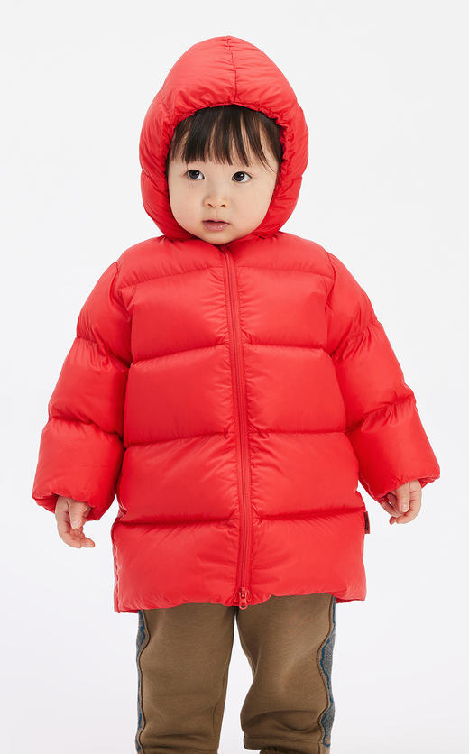 jnby    24年冬款  A型长款羽绒服  YOAC11060 商品图6