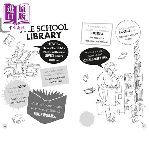 预售 【中商原版】罗尔德达尔 玛蒂尔达给孩子们的笑话 Roald Dahl Matildas Jokes For Awesome Kids 英文原版 儿童读物 进口童书 商品图2