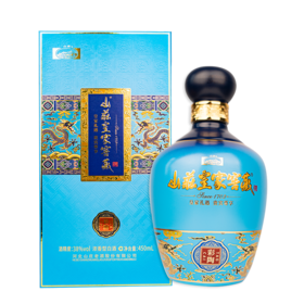 山庄皇家窖藏38度彩陶450ml*2两瓶装