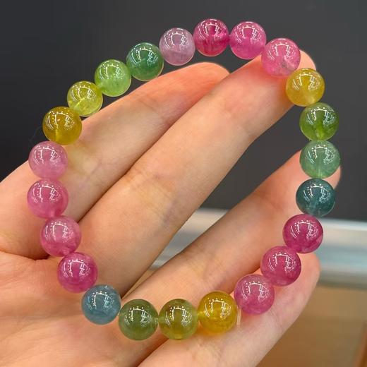 8mm单圈糖果碧玺手串 商品图3