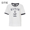 EITIE爱特爱夏季新款时尚百搭舒适圆领印花T恤女7802502 商品缩略图5