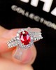 1.02ct刻面红宝石戒指 商品缩略图2
