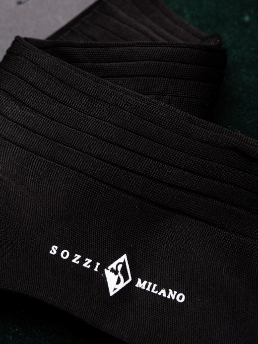 Sozzi 棕色绅装袜 商品图2