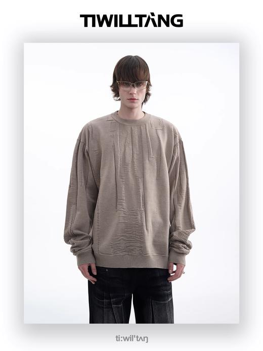 TIWILLTANG启世录“衍形砾域”高级浮雕不出错的秋冬御寒保暖毛衣 商品图5