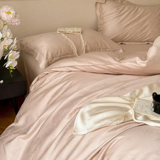 【轻奢浪漫】波光粼粼的100支新疆阿克苏长绒棉提花四件套小贵妇轻奢浪漫床品 商品图2