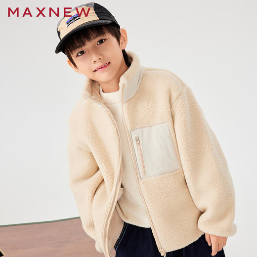 【茄克】童装仿羊羔绒外套1N4343101 商品图1