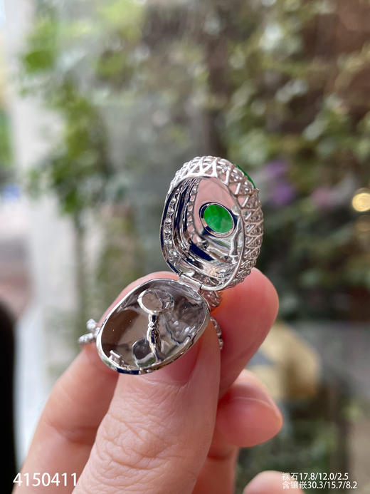 4150411，叶子吊坠。具体价格微信咨询 商品图7