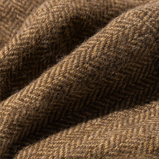 BY357复古英伦风人字纹鸭舌帽百搭羊毛报童帽冬季老钱风帽子24RJ011 商品图4