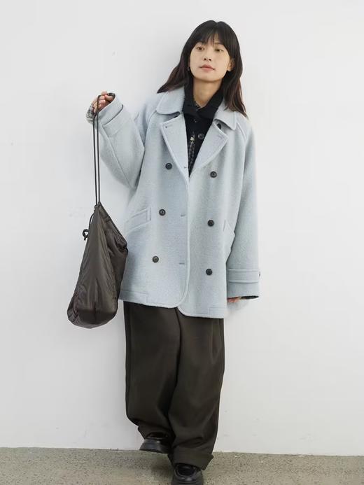 步履不停/4D11213C/复古文艺风花边小立领纯棉格子衬衫 商品图1