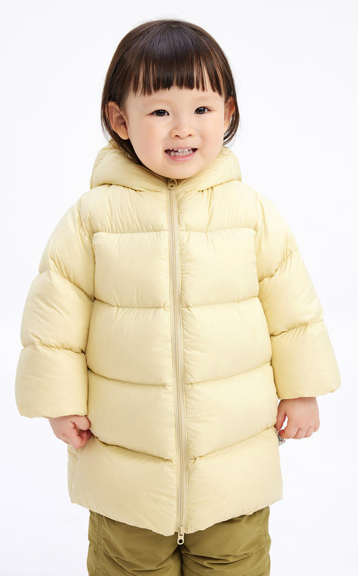 jnby    24年冬款  A型长款羽绒服  YOAC11060 商品图3