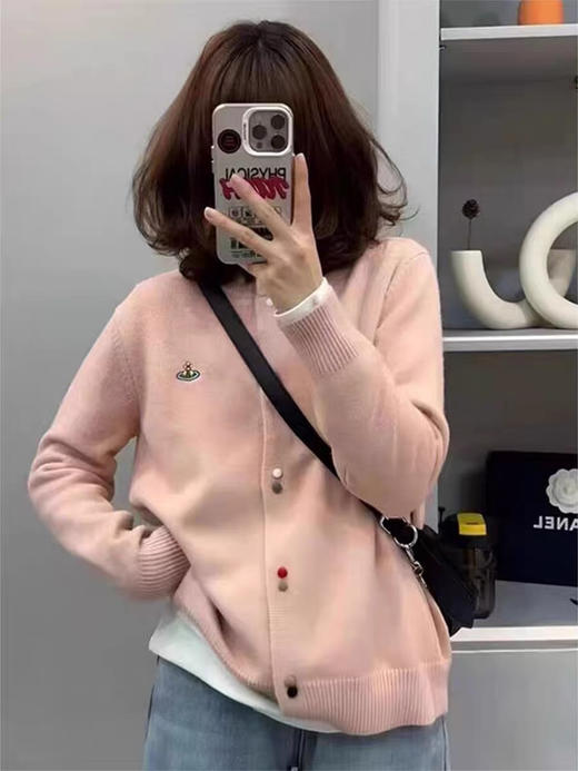 刺绣土星开衫 商品图2