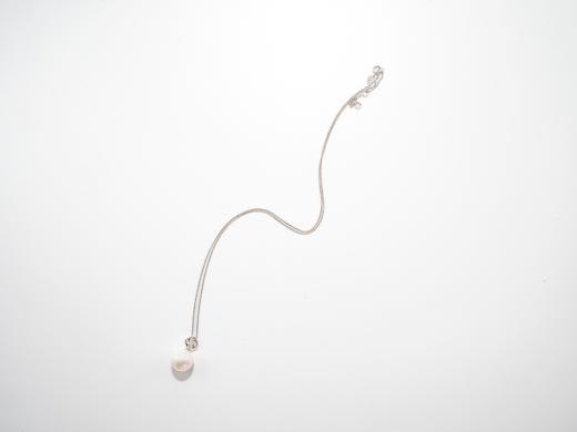 【推荐款】K白珍珠吊坠10.9mm|K金风车扣时尚百搭限时特惠 商品图1