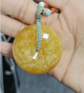 蜜蜡大平安扣 商品图0