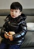 儿童蒙口玛雅珍珠面可擦羽绒服 商品缩略图5