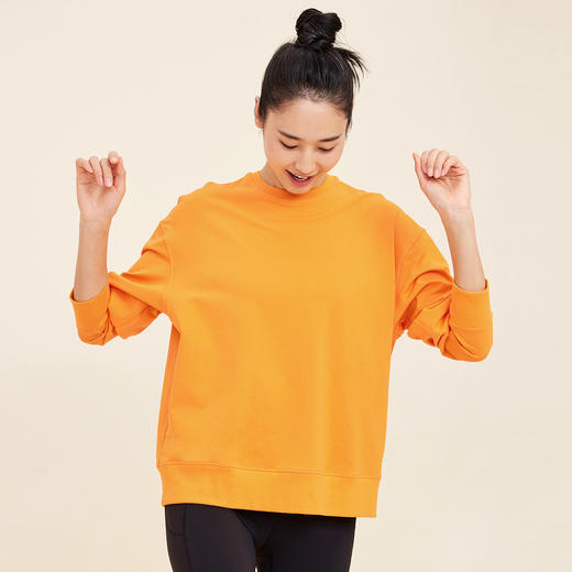 FA319毛圈圆领长袖卫衣 商品图5