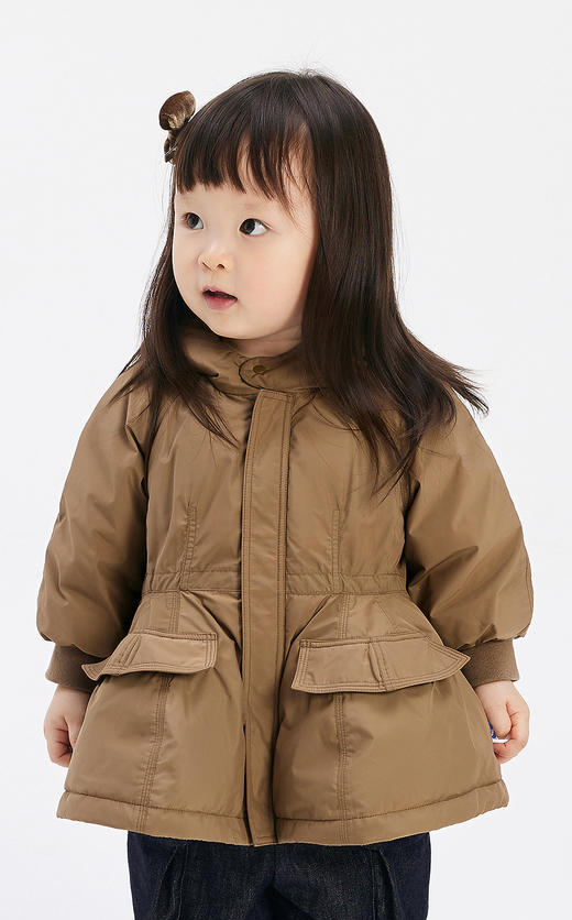 jnby   24年冬款  中长款羽绒服  YOAC10470 商品图3