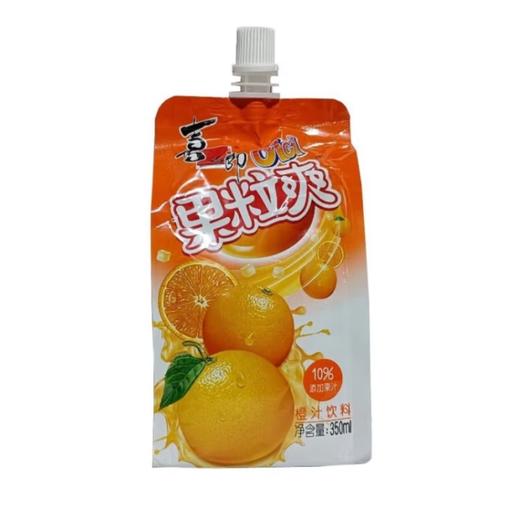 喜之郎CICI果粒爽橙汁饮料350g 商品图0
