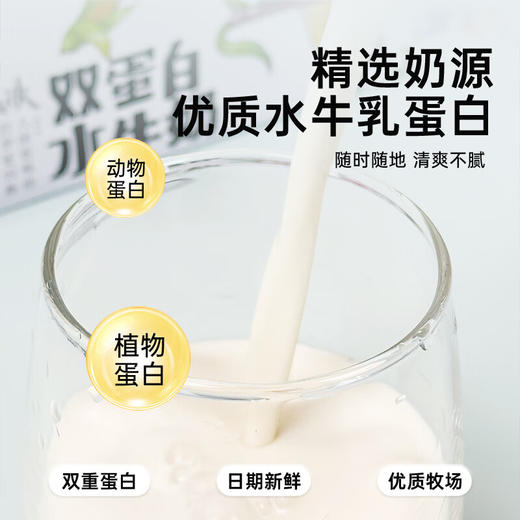 【鼎】左江双蛋白水牛奶200ml*8盒/箱 商品图3
