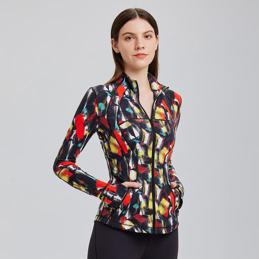 A20851结构修身运动外套 商品图3