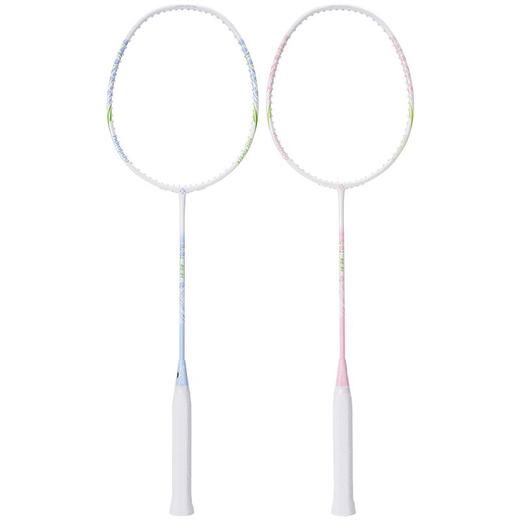 薰风新款羽毛球拍碳素纤维耐打娱乐双拍超轻高弹力儿童款对拍2支装 商品图5