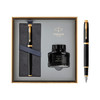派克  2015IM纯黑丽雅金夹墨水笔+派克墨水礼盒(含墨水) 商品缩略图0