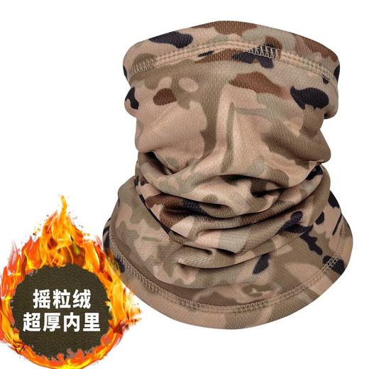 新款冬季骑行加厚男士保暖防寒头巾加绒面罩户外21款战术军迷围脖 商品图4