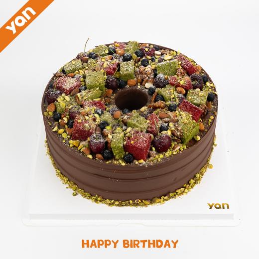 巧克力开心果碎蛋糕（默认原味蛋糕胚） 商品图0