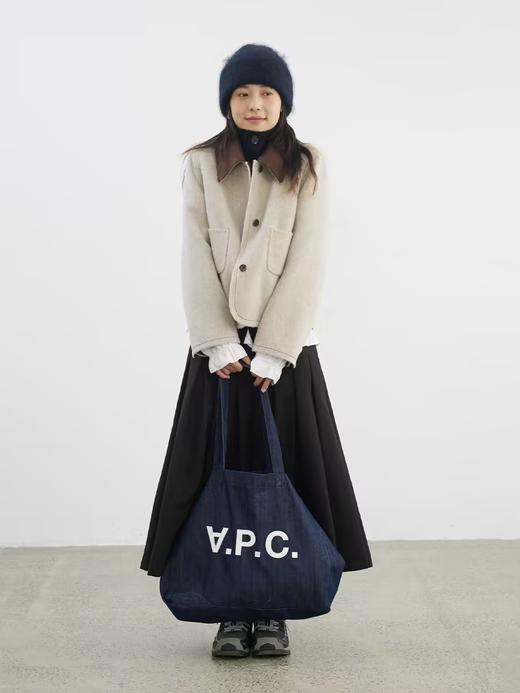 步履不停/4D21061C/短款撞色翻领小个子双面呢外套上衣 商品图0