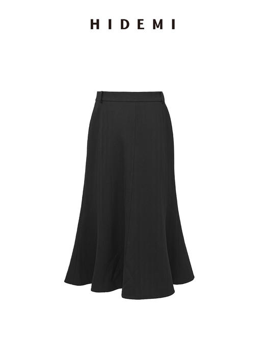 HIDEMI极简立体剪裁设计感显瘦气质感鱼尾半身裙 商品图5