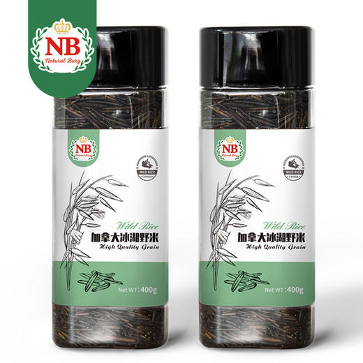 恩苾®  加拿大冰湖野米 400g/罐 商品图5