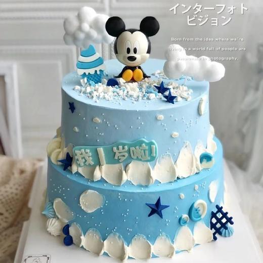 【米老鼠创意卡通蛋糕】 商品图0