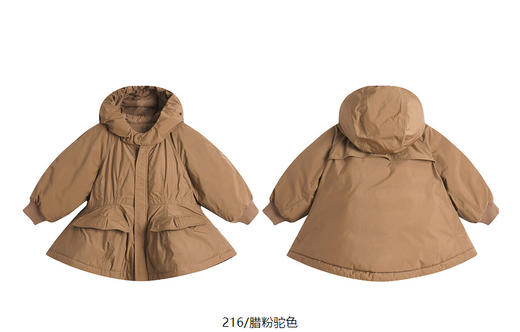 jnby   24年冬款  中长款羽绒服  YOAC10470 商品图12