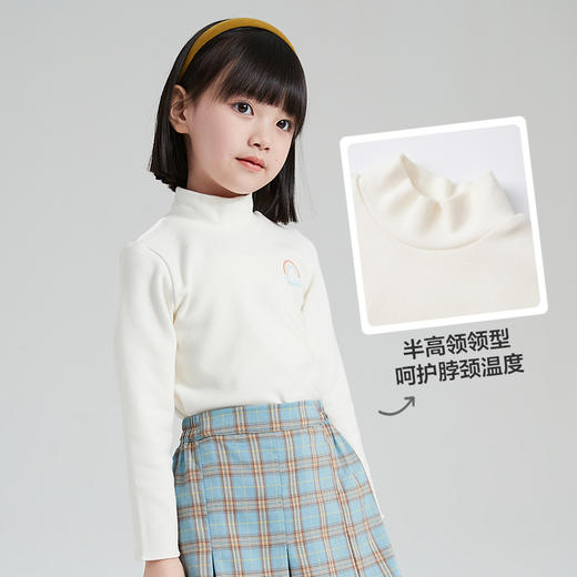 笛莎童装女童T恤2022冬季新款中大童儿童T恤 商品图2