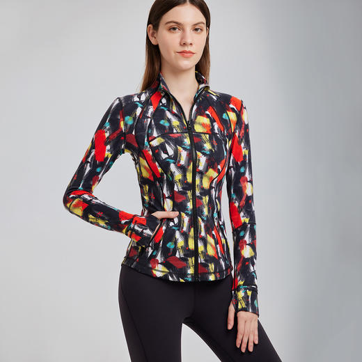 A20851结构修身运动外套 商品图1