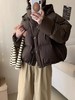 【YW】无忧购韩版连帽短款面包服小个子休闲百搭羽绒服外套24140# 商品缩略图0