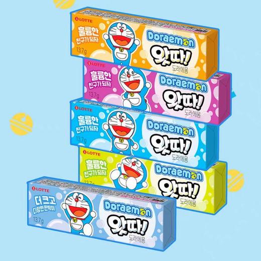 롯데 왓따 도라에몽 껌13.7g 商品图0