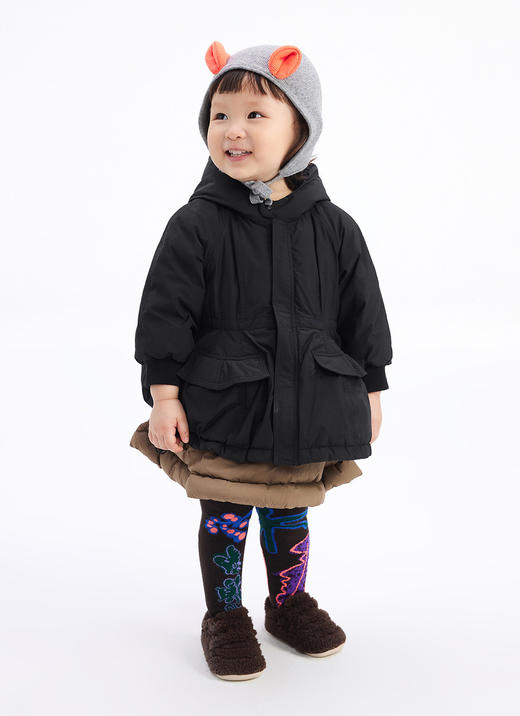 jnby   24年冬款  中长款羽绒服  YOAC10470 商品图9