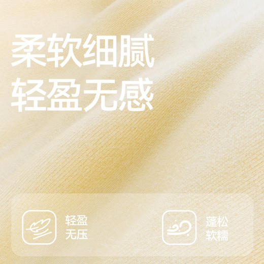 内茵 女插肩袖带胸垫超软睡裙（带胸垫）A69377 商品图2