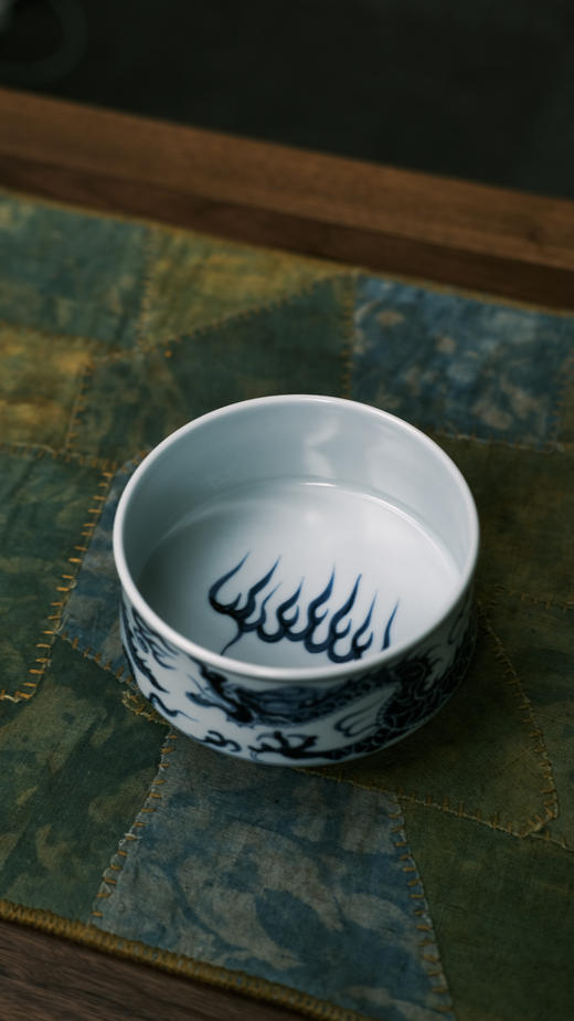 【元岚堂】仿元青花龙纹建水 商品图2