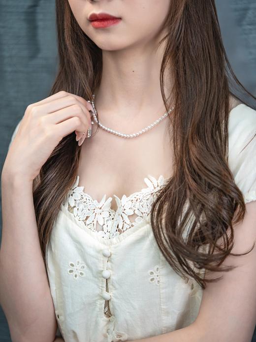 【推荐款】典雅珍珠项链|时尚百搭|珍珠4-4.5mm 商品图3