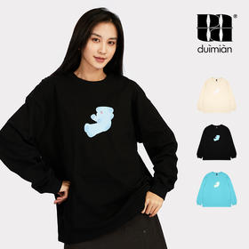 对面duimian-公仔休闲长袖T恤