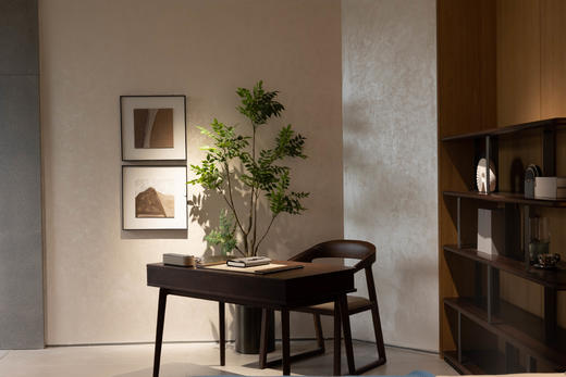 【现代风-CY402书桌】现代风/书房/北美黑胡桃木 /实木书桌 商品图1