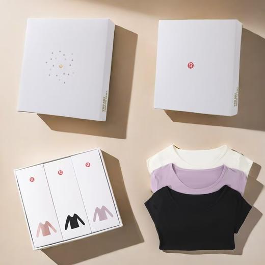 2024河南桑坡lulu保暖内衣套装秋冬新款美肤衣打底衫打底裤保暖裤 商品图1