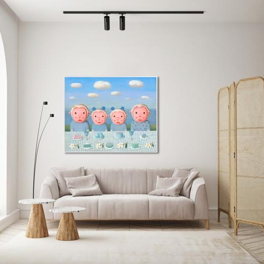 杨媛媛《全家福之海蓝蓝》版画 商品图2