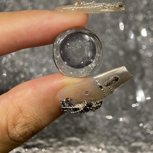 Hanawink半年抛·萌宝黑（黑环）·14.2mm中等着色·2片 商品图2