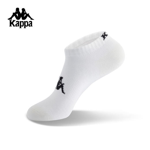 Kappa卡帕背靠背2024新款运动船袜男复古跑步棉袜低腰袜短筒女袜K0FW8WC35 商品图1