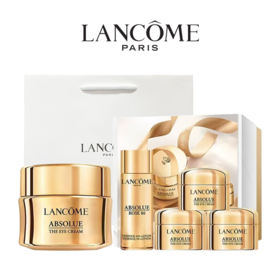 【可溯源】Lancôme兰蔻美肤原装五件套装「内含：兰蔻全新菁纯眼霜20ml+兰蔻菁纯臻颜精华柔肤水30ml+全新菁纯眼霜5ml*3瓶】播