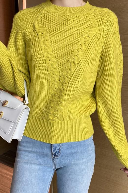 ANSUABEL 半高领长袖针织上衣 15209 商品图0